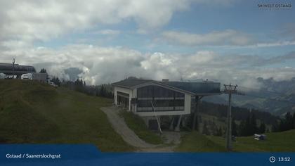 Saanenmöser: Gstaad - Saanerslochgrat, Bergstation