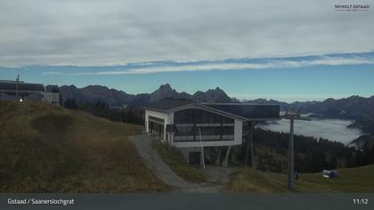 Saanenmöser: Gstaad - Saanerslochgrat, Bergstation