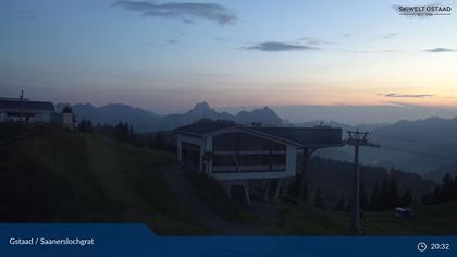 Saanenmöser: Gstaad - Saanerslochgrat, Bergstation