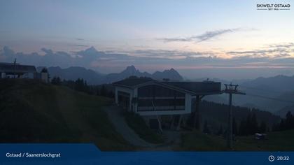 Saanenmöser: Gstaad - Saanerslochgrat, Bergstation