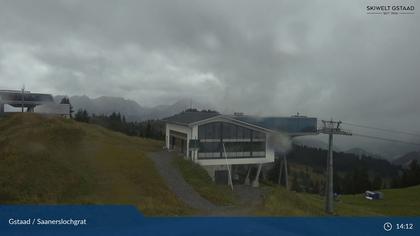 Saanenmöser: Gstaad - Saanerslochgrat, Bergstation