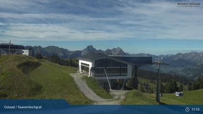 Saanenmöser: Gstaad - Saanerslochgrat, Bergstation