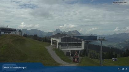 Saanenmöser: Gstaad - Saanerslochgrat, Bergstation