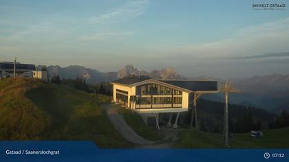 Saanenmöser: Gstaad - Saanerslochgrat, Bergstation