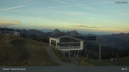 Saanenmöser: Gstaad - Saanerslochgrat, Bergstation