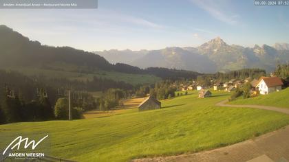 Amden › Süd: Restaurant Monte Mio - Arvenbüel - Skigebiet Arvenbüel Amden - Leistchamm - Mürtschenstock