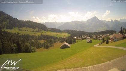 Amden › Süd: Restaurant Monte Mio - Arvenbüel - Skigebiet Arvenbüel Amden - Leistchamm - Mürtschenstock