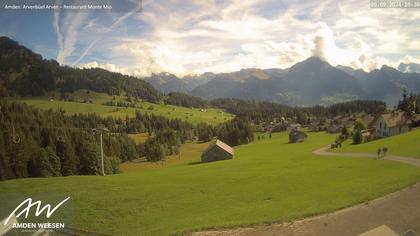 Amden › Süd: Restaurant Monte Mio - Arvenbüel - Skigebiet Arvenbüel Amden - Leistchamm - Mürtschenstock