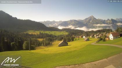 Amden › Süd: Restaurant Monte Mio - Arvenbüel - Skigebiet Arvenbüel Amden - Leistchamm - Mürtschenstock