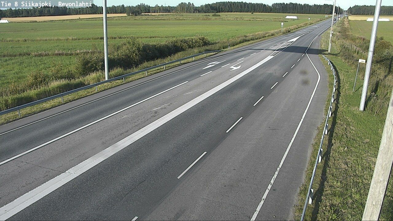 Traffic Cam Siikajoki: Tie - Revonlahti - Ouluun