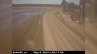 Masset › North: Hwy 16 at Hodges Road in - on Haida Gwaii, looking north - Current