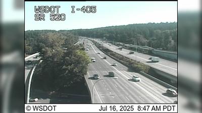 Clyde Hill: I-405 at MP 14.8: SR 520 Interchange