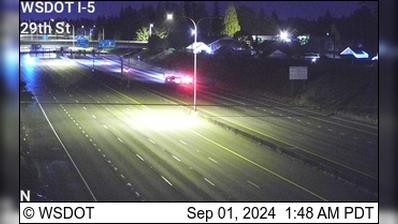 Traffic Cam Vancouver: I-5 at MP 1.8: 29th St