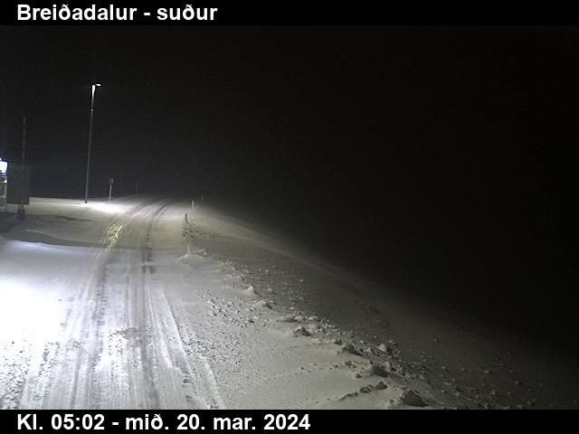 Traffic Cam Bolungarvik: BB-göng_TU