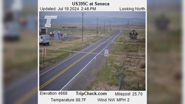 Traffic Cam Seneca: US 395C at