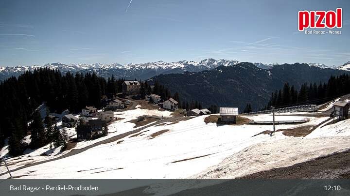 Bad Ragaz: Pizol - Pardiel-Prodboden