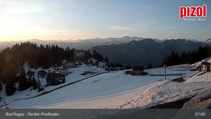 Bad Ragaz: Pizol - Pardiel-Prodboden