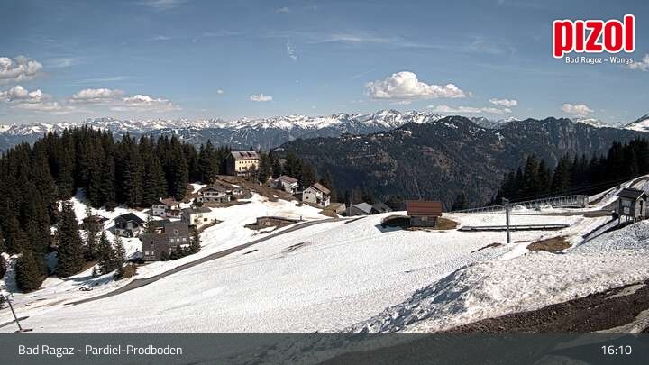 Bad Ragaz: Pizol - Pardiel-Prodboden