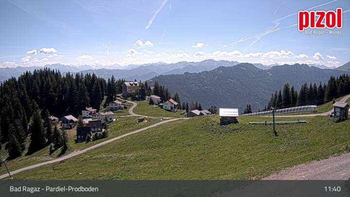 Bad Ragaz: Pizol - Pardiel-Prodboden
