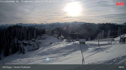 Bad Ragaz: Pizol - Pardiel-Prodboden