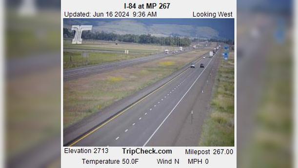 Traffic Cam Perry: I-84 at MP 267