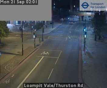 Traffic Cam London: Loampit Vale/Thurston Rd