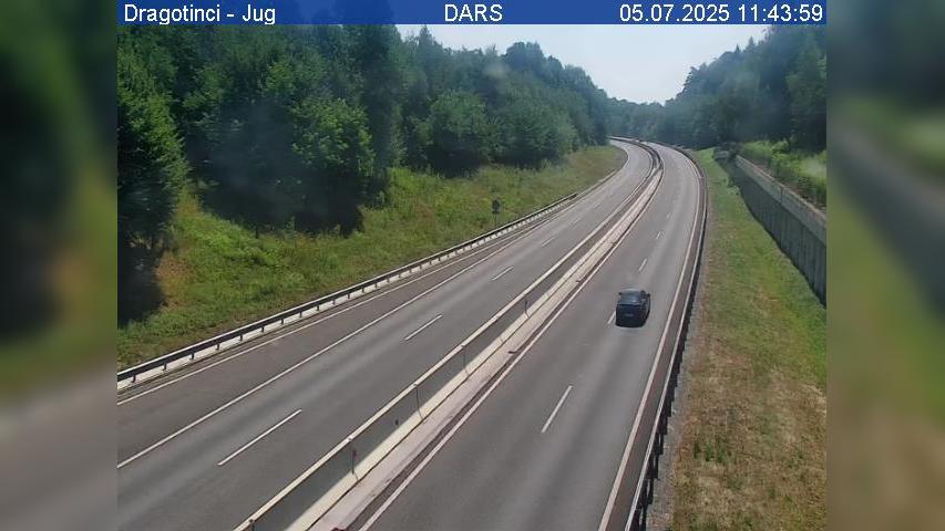 Traffic Cam Sveti Jurij ob Scavnici: A5, Maribor - Pince, Dragotinci