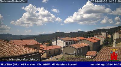 Preview delle webcam di Castell'Azzara