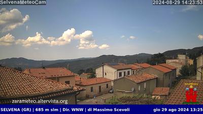 Preview delle webcam di Castell'Azzara