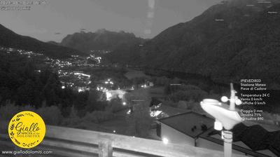 immagine della webcam nei dintorni di Vodo Cadore: webcam Pieve di Cadore