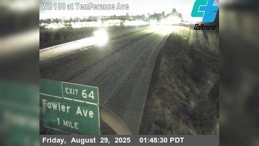 Traffic Cam Locans › West: FRE-180-AT TEMPERANCE AVE