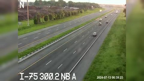 Traffic Cam Rital: I-75 at MM 300.2