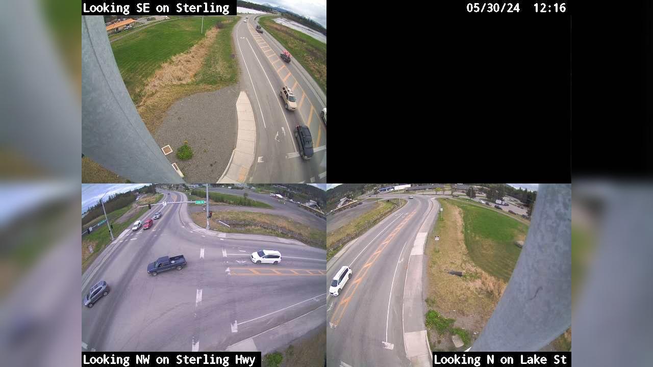 Traffic Cam Homer: Sterling Hwy & Lake St