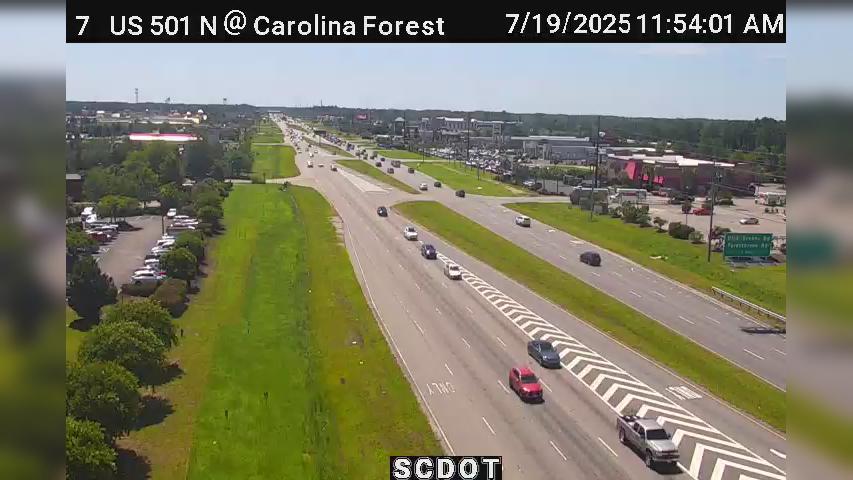 Traffic Cam Carolina Forest: US 501 N - Blvd