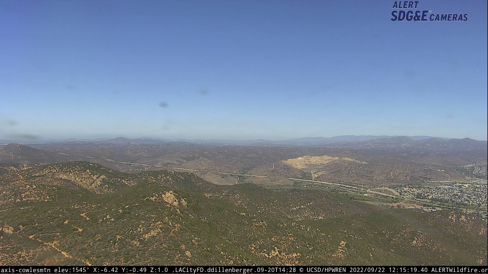 Traffic Cam San Diego: Cowles Mtn