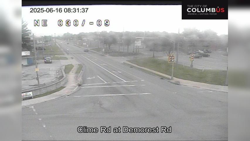 Traffic Cam Columbus: City of - Clime Rd at Demorest Rd