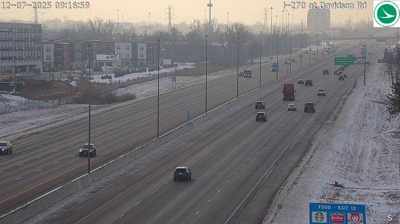 Traffic Cam Hilliard: I-270 at Davidson Rd