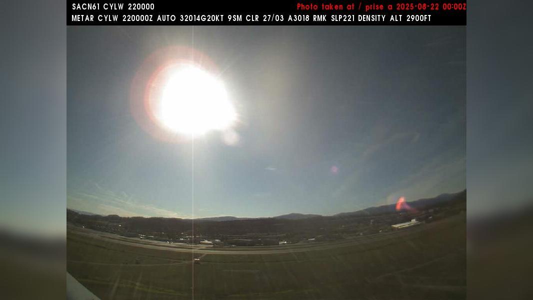 Traffic Cam Quail Ridge › West: Kelowna