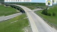 Newton: I-135 at US-50 SB MM - Day time