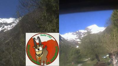 immagine della webcam nei dintorni di Montemale di Cuneo: webcam Bagni di Vinadio