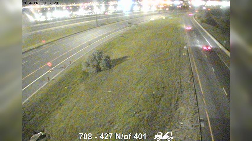 Traffic Cam Etobicoke: Highway 427 North of Highway 401