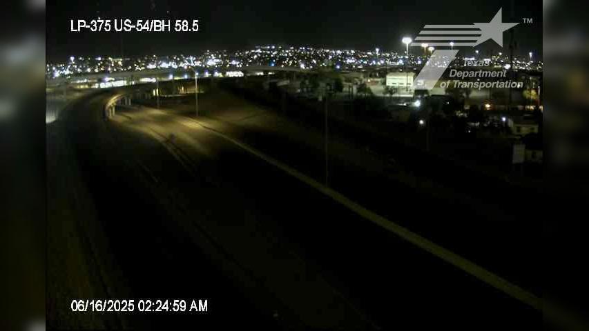 Traffic Cam El Paso › West: LP-375 @ US-54/BH