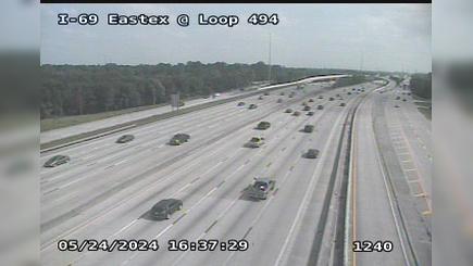 Traffic Cam Houston › South: I-69 Eastex @ Loop 494