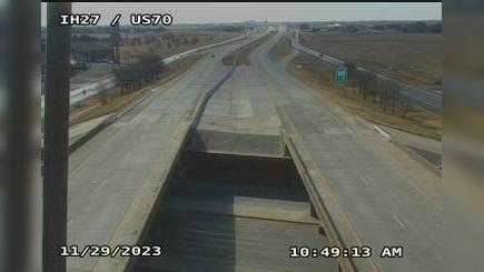 Traffic Cam Plainview › North: IH 27 @ US