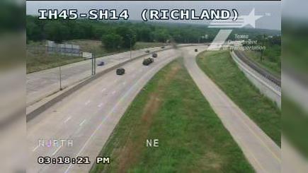 Traffic Cam Richland › North: I-45 @ SH 14
