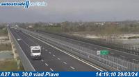 Spresiano: A27 km. 30,0 viad.Piave - Current