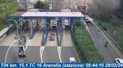 Preview delle webcam di Municipalita 2: T04 km. 15,1 TC 16 Arenella (stazione)