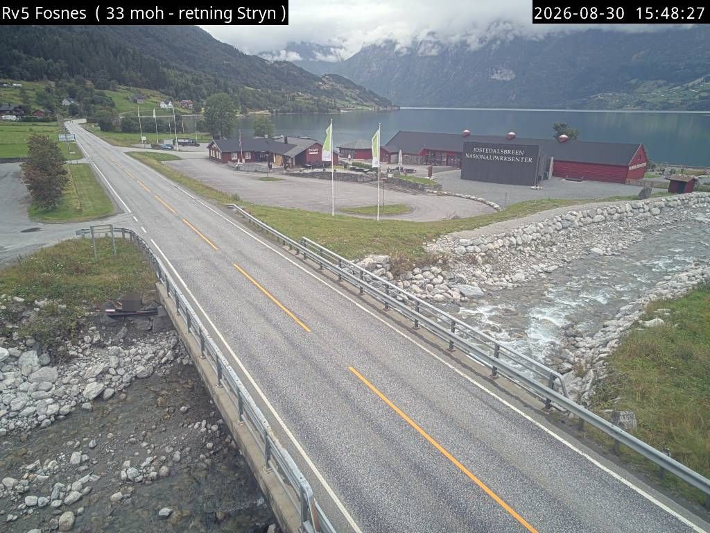 Traffic Cam Oppstryn: R15 Fosnes (Stryn)