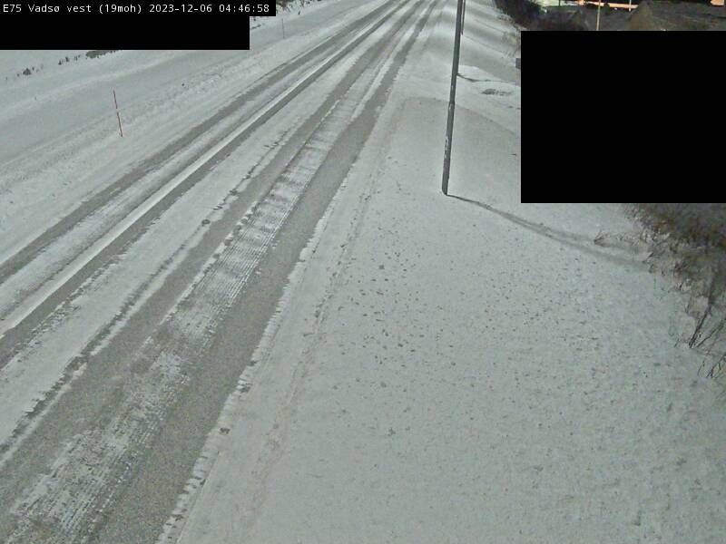 Traffic Cam Vestre Jakobselv: E75 Vadsø Vest (Vadsø)
