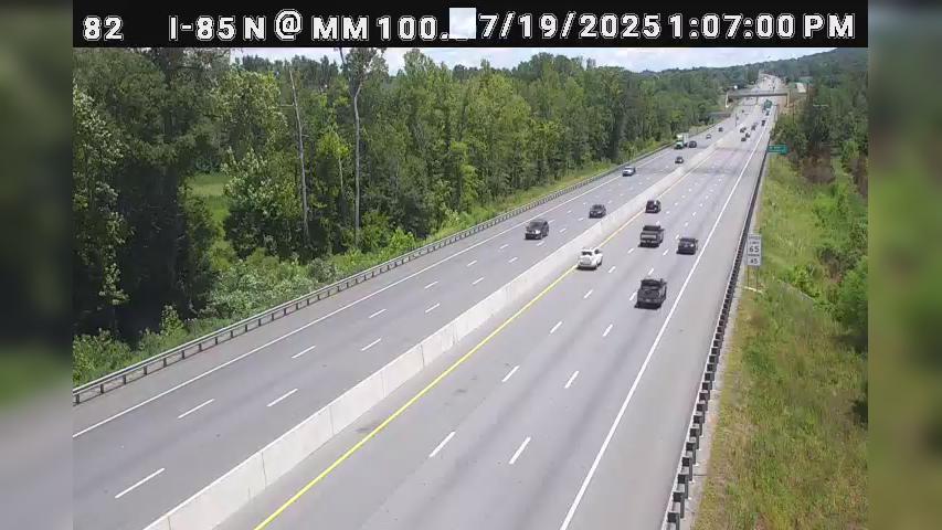 Traffic Cam Glenwood Estates: I-85 N @ MM 100.5